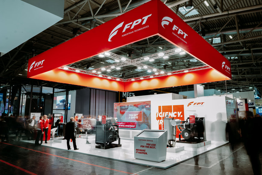 FPT INDUSTRIAL PRESENTA TODA SU GAMA DE MOTORES PARA MAQUINARIA DE CONSTRUCCIÓN EN BAUMA 